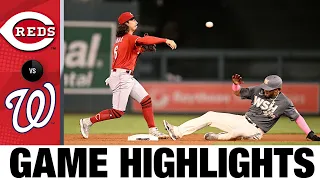 Reds vs. Nationals Game Highlights (8/27/22) | MLB Highlights