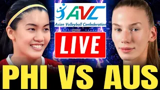 PHILIPPINES VS. AUSTRALIA 🔴LIVE NOW - MAY 23, 2024 | AVC CHALLENGE CUP 2024 #avclive2024