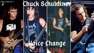 Chuck Schuldiner Voice Change 1984 - 1998