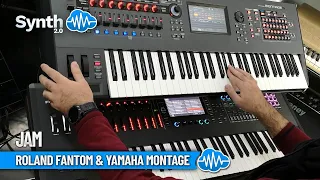 ROLAND FANTOM & YAMAHA MONTAGE | Jam