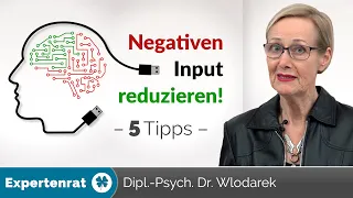 Negativen Input reduzieren! 5 Tipps, um positiv zu denken und sich nicht unnötig schlecht zu fühlen.