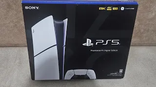 Распаковка Playstation 5 slim Подключения