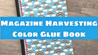 Magazine Harvest | Wait for it LOL | Color Glue Book #gluebook #magazinecollage #relaxcutglue #art