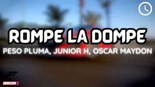 Rompe La Dompe (1 HOUR LOOP DRIVING VIDEO) - Peso Pluma, Junior H, Oscar Maydon #trending