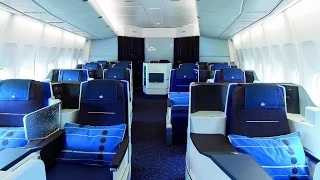 KLM NEW WORLD BUSINESS CLASS | NEW YORK-AMSTERDAM | B747