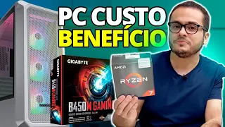 MONTANDO UM PC GAMER CUSTO BENEFICIO COM RYZEN R7 5700G