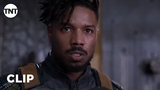 Black Panther: Killmonger Challenges T'Challa to Ritual Combat [CLIP] | TNT