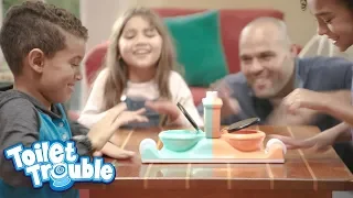 'Toilet Trouble Flushdown' Official Spot - Hasbro Gaming