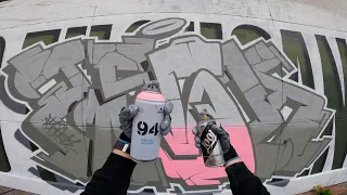 Graffiti - Tesh | Fresh Style | GoPro [4K]