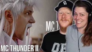 COUPLE React to Electric Callboy - MC Thunder II | OFFICE BLOKE DAVE
