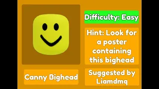 How to get the Canny Bighead - Find the Big Heads [Roblox]