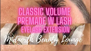 Eyelash Extension | Classic Volume Premade W Lash Eyelash Extension