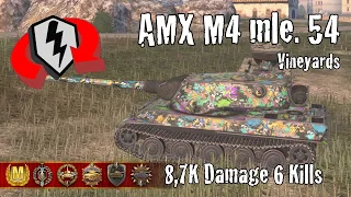 AMX M4 mle. 54  |  8,7K Damage 6 Kills  |  WoT Blitz Replays