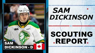 SAM DICKINSON Scouting Report | 2024 NHL Draft