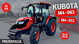 KUBOTA M4-063 / M4-073 - uniwersalne ciągniki do wielu zastosowań | Prezentacja / test ciągnika