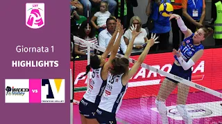 Conegliano - Trento | Highlights | 1^ Giornata Campionato 23/24 | Lega Volley Femminile