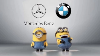 Миньоны компания Mercedes против компании BMW