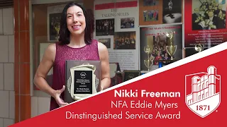 Freeman Wins NFA Myers Award