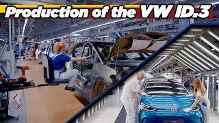 Production of the VOLKSWAGEN  VW ID.3 in Zwickau GERMANY - How it is Being Made