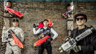 SEAL X Nerf War : Warriors SWAT Team Nerf Guns Fight Crime Dr Lee Crazy In World War Battle