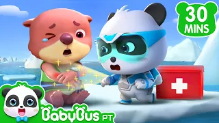 Super Panda Regate Sr. Lontra Marinha 🌊 Super Equipe de Resgate 🐼 BabyBus Brasil 🎬 Desenhos Animados