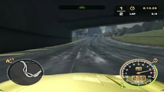 NFS MW - City Perimeter 2nd lap 1:25.12 (No Timebug) - UCGT No N2O on Keyboard