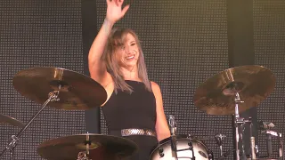 Skillet - Jen Ledger Drum Solo - Live 4K (Moonlite Drive-In 2021)