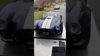 crashed my original Shelby Cobra onDelivery!