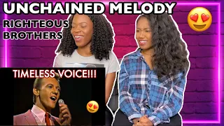 FIRST TIME REACTING TO Righteous Brothers - Unchained Melody Live