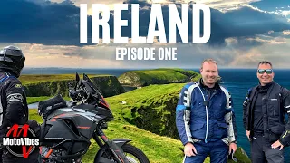 IRELAND MOTORCYCLE TOUR (Episode 1/3) on a KTM 1290 Super Adventure R & BMW R 1200 GS