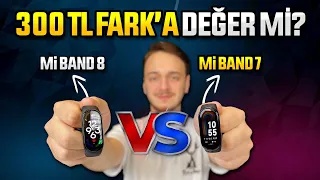 Xiaomi Band 8 vs Band 7 karşılaştırması! 300 TL farka değer mi?