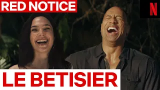 Red Notice : Le bêtisier hilarant (Ryan Reynolds, Gal Gadot, Dwayne Johnson) | Netflix France