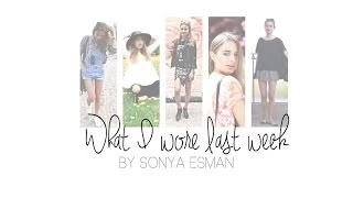 What I Wore This Week ☀ Summer Fashion by Sonya Esman