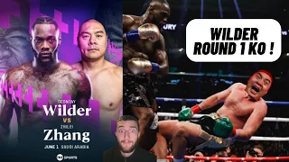 Deontay Wilder Will Ko Zhang In Round 1 !