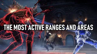 The Most Active Invasion/Co-op Ranges and Areas (Dark Souls 3)
