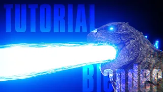 TUTORIAL: How to make the ATOMIC BREATH from GODZILLA in Blender