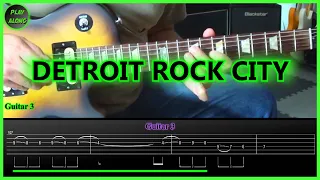 ✅ Kiss - DETROIT ROCK CITY ✅ Electric Guitar Cover | Guitar Tutorial.