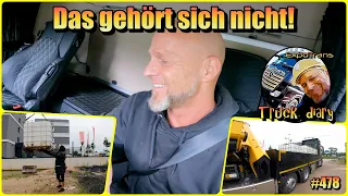 Das gehört sich nicht! / Truck diary #478