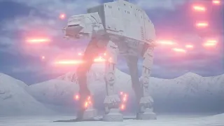 Unreal Engine 5 - Star Wars AT-AT walk with sounds