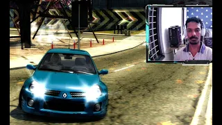 Challenging Renault Clio V6 Custom Race Sprint in Need for Speed Most Wanted 2005 - No Commentary