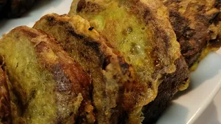 Banana Bread French Toast #cooking #frenchtoast #breakfast