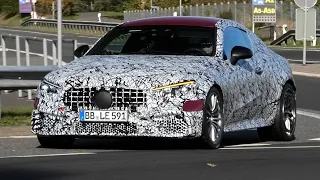 2023 Mercedes CLE 63 AMG Coupe (671 HP) Spied Testing around the Nürburgring