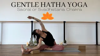 Gentle Yoga for Sacral Chakra | 45 Minutes for Hips and Low Back