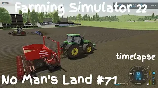 Farming Simulator 22 No Man's Land #71 посадка картофеля