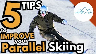 Ski Instructor shares the 5 BEST tips to improve your PARALLEL skiing