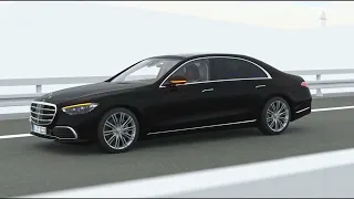2021 Mercedes S class intelligent drive safety features explained