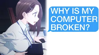 r/Talesfromtechsupport She Crushed The Computer With Her Huge _____