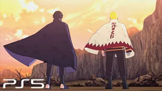 Naruto x Boruto Storm Connections PS5 - Naruto vs Sasuke Boss Fight (4K 60FPS)