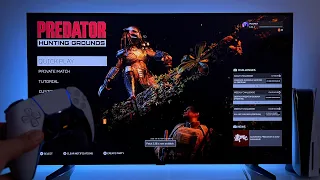 Predator Hunting Grounds PS5 | PlayStation 5 gameplay 4K HDR TV