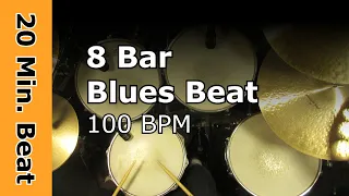 Eight Bar Blues Drum Loop 100 BPM